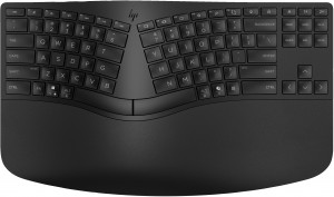 HP Klawiatura ergonomiczna bezprzewodowa + numeryczna 965 7E756AA czarna