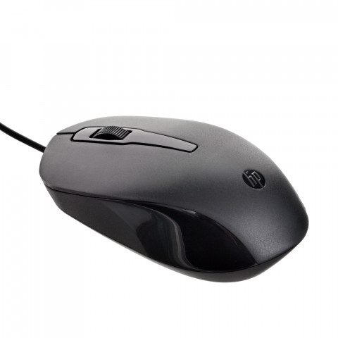 Zestaw klawiatura + mysz HP 150 Wired Mouse and Keyboard przewodowe czarne 240J7AA - Galeria zdjęcie 5