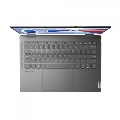 Lenovo Yoga-7-14IRL8 i5-1335U 14" 2.2K Touch IPS 16GB LPDDR5-5200 SSD512 IrisXe BT BLKB FPR x360 PEN Win11 Storm Grey (REPACK) 2Y - Galeria zdjęcie 9