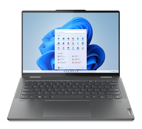 Lenovo Yoga 7 14ARP8 Ryzen 5 7535U 14" WUXGA OLED 400nits Glossy 60Hz 16GB LPDDR5-6400 SSD512 Radeon 660M Graphics Win11 Storm Grey - Galeria zdjęcie 7