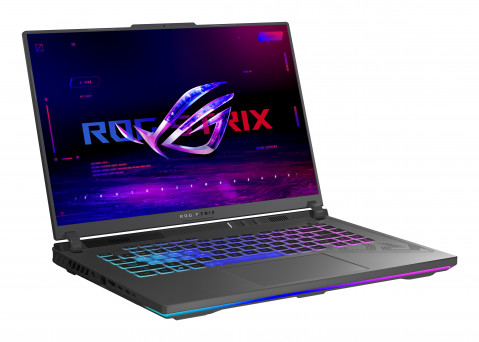 ASUS ROG Strix G16 G614JZ-N3012W i7-13650HX 16.0" FHD+ 165Hz IPS-level 250nits AG 16GB DDR5 4800 SSD512 GeForce RTX 4080 12GB LAN WLAN+BT Cam720p Backlit Keyboard RGB 90WHrs Win11 Eclipse Gray - Galeria zdjęcie 2