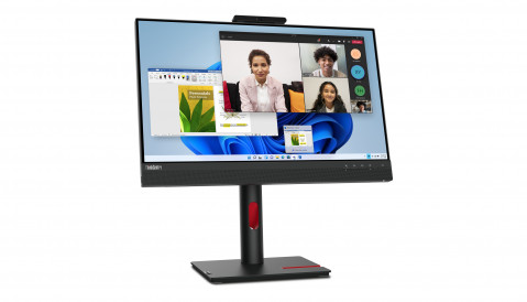 Lenovo ThinkCentre Tiny-In-One 24 Gen 5 23.8"FHD IPS 60Hz 250nits AG HDMI, DP, USB 3Y - Galeria zdjęcie 2