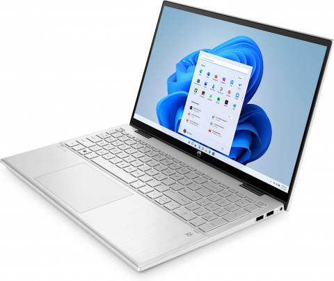 HP Pavilion x360 15-er1002nw i5-1235U 15.6"FHD Touch IPS 250 nits 16GB DDR4 SSD512 Intel Iris Xe Graphics Cam720p Win11 2Y Natural Silver - Galeria zdjęcie 2