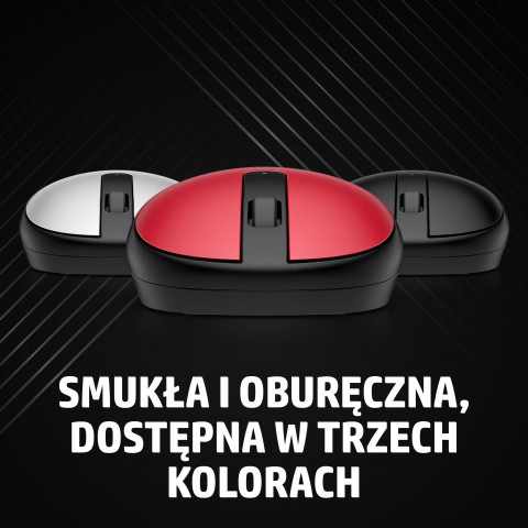 Mysz HP 240 Empire Red Bluetooth Mouse bezprzewodowa czerwono-czarna 43N05AA - Galeria zdjęcie 11