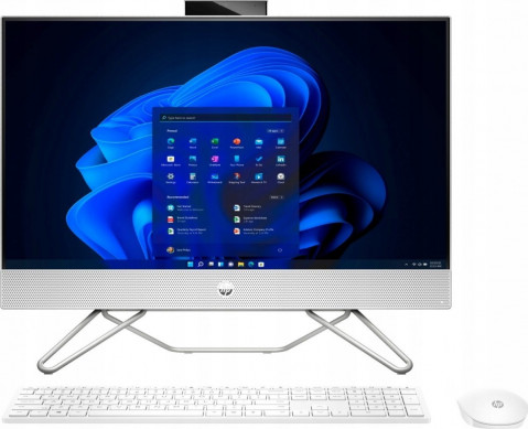 HP 240 G9 AiO i5-1235U 23.8"FHD Matt 16GB DDR4 3200 SSD512 Intel Iris Xe W11Pro 3Y OnSite White - Galeria zdjęcie 1