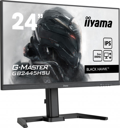 MONITOR IIYAMA LED 24" GB2445HSU-B1 - Galeria zdjęcie 2
