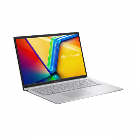 ASUS Vivobook 17 X1704VA-AU582 i5-1334U 17.3"FHD IPS-level Panel 60Hz 250nits AG 16GB DDR4 SSD512 Intel Iris X Graphics WLAN+BT Cam720p 50WHrs NoOS Cool Silver - Galeria zdjęcie 3