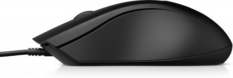 Mysz HP Wired Mouse 100 przewodowa czarna 6VY96AA - Galeria zdjęcie 2