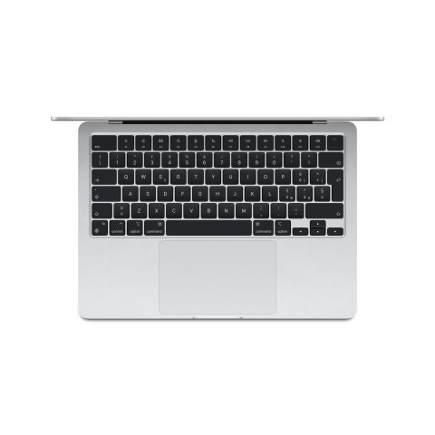 Apple 13-inch MacBook Air: Apple M3 chip with 8-core CPU and 8-core GPU, 16GB, 256GB SSD Silver - Galeria zdjęcie 2