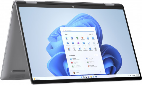 HP Envy 16-AD0023DX Ryzen 7 8840HS 16" WUXGA Touch 16GB SSD1TB BT BLKB x360 Win11 Meteor Silver (REPACK) 2Y - Galeria zdjęcie 9