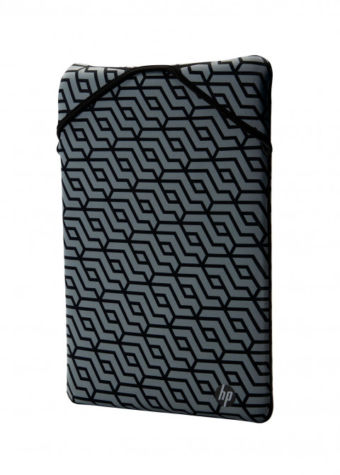 Etui HP Reversible Protective Geo Laptop Sleeve do notebooka 15,6" czarno-szare 2F2L0AA - Galeria zdjęcie 3