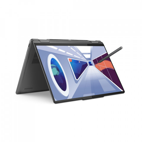 Lenovo Yoga-7-14IRL8 i5-1335U 14" 2.2K Touch IPS 16GB LPDDR5-5200 SSD512 IrisXe BT BLKB FPR x360 PEN Win11 Storm Grey (REPACK) 2Y - Galeria zdjęcie 7