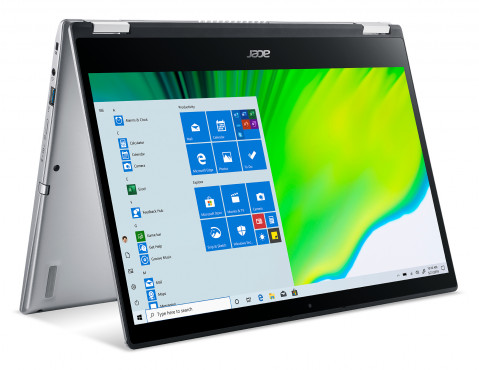 Acer TravelMate Spin 3 SP314-54N i5-1035G4 14"FHD Touch 8GB LPDDR4 SSD1TB IrisXe KlawDE Win10 Silver - Galeria zdjęcie 11