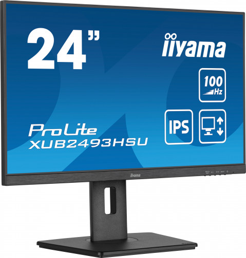 MONITOR IIYAMA LED 24" XUB2493HSU-B6 - Galeria zdjęcie 3