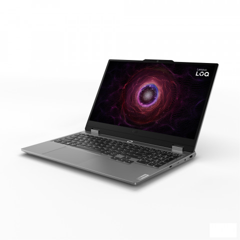 Lenovo LOQ 15ARP9 Ryzen 5 7235HS 15.6" FHD IPS 300nits AG 144Hz 16GB DDR5 4800 SSD512 GeForce RTX 3050 6GB NoOS Luna Grey - Galeria zdjęcie 3