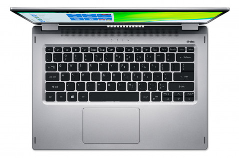 Acer TravelMate Spin 3 SP314-54N i5-1035G4 14"FHD Touch 8GB LPDDR4 SSD1TB IrisXe KlawDE Win10 Silver - Galeria zdjęcie 9