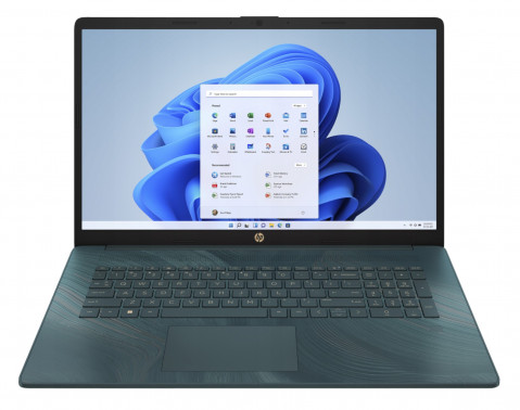 HP 17-cn0055ds QuadCore N4120 17,3"FHD AG IPS 8GB DDR4 SSD256 UHD600 Cam720p BLKB BT 41Wh Win11 (REPACK) 2Y Peacock Teal - Galeria zdjęcie 1