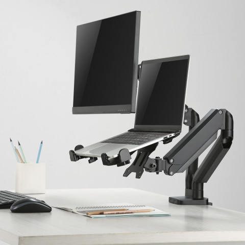 MACLEAN UCHWYT BIURKOWY LAPTOPA 11"-17" MC-836 - Galeria zdjęcie 7