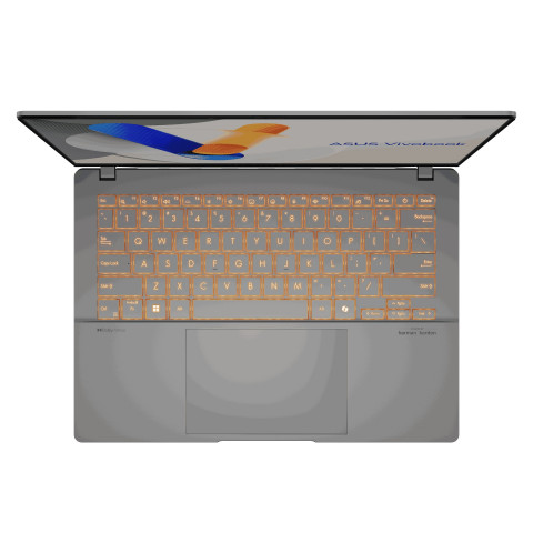 ASUS Vivobook S 14 OLED M5406NA-QD087W Ryzen 5 7535HS 14.0"WUXGA 60Hz 400nits AG 16GB LPDDR5X SSD1TB AMD Radeon Graphics WLAN+BT Cam 75WHrs Win11 Cool Silver - Galeria zdjęcie 5