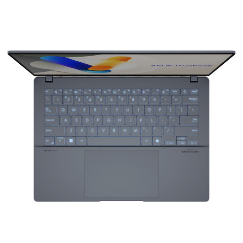ASUS Vivobook S 14 OLED S5406SA-PP013W Ultra 7 258V 14.0" OLED 3K 120Hz 400nits Glossy 32GB LPDDR5X SSD1TB Intel Arc Graphics WLAN+BT Cam 75WHrs Win11 Mist Blue - Galeria zdjęcie 6