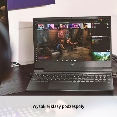 HP Victus 15-FA0005TG i5-12450H 15.6" FHD 144Hz 8GB SSD 256GB BT BLKB LAN GeForce GTX 1650 4GB Win 11 (REPACK) 2Y - Galeria zdjęcie 7