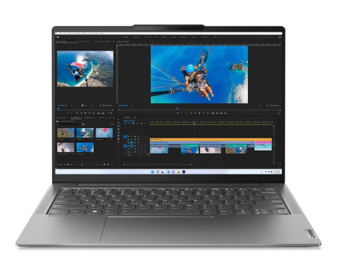 Lenovo Yoga Slim 6 14IAP8 i7-1260P 14" WUXGA OLED 400nits Glossy 60Hz 16GB LPDDR5 4800 SSD512 Intel Iris Xe Graphics Win11 Storm Grey - Galeria zdjęcie 7