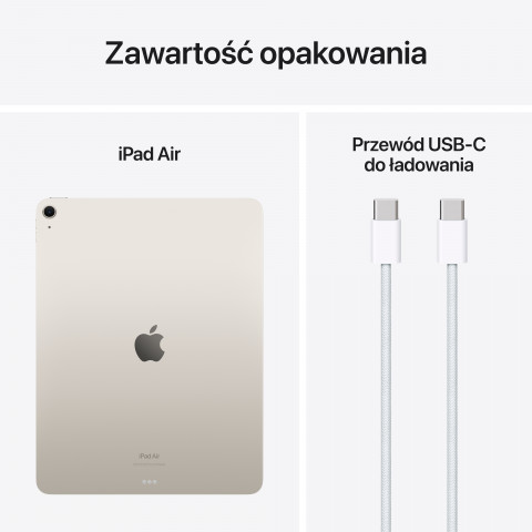 Apple iPad Air 13'' Wi-Fi 128GB Starlight (2024) - Galeria zdjęcie 8
