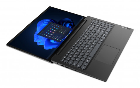 Lenovo V15 G4 IRU i3-1315U 15,6”FHD AG IPS 8GB SSD256 UHD 64EUs Cam720p LAN 38Wh NoOS 3Y Black - Galeria zdjęcie 9
