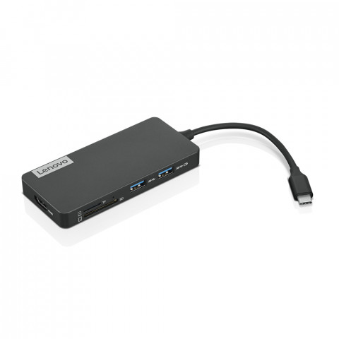 Stacja Dokująca Lenovo USB-C 7-in-1 Hub Iron Grey - Galeria zdjęcie 2