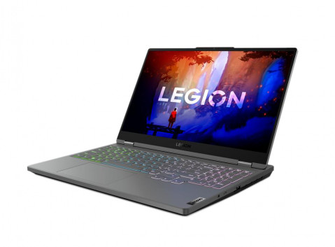 Lenovo Legion 5 15ARH7 Ryzen 5 6600H 15.6" FHD IPS 300nits AG 16GB DDR5 4800 SSD512 GeForce RTX 3050 4GB Win11 Storm Grey - Galeria zdjęcie 1
