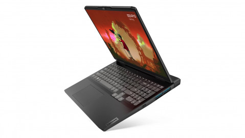 Lenovo IdeaPad Gaming 3 16ARH7 Ryzen 5 6600H 16" WQXGA IPS 500nits AG 165Hz 16GB DDR5 4800 SSD512 GeForce RTX 3050 4GB LAN NoOS Onyx Grey - Galeria zdjęcie 3