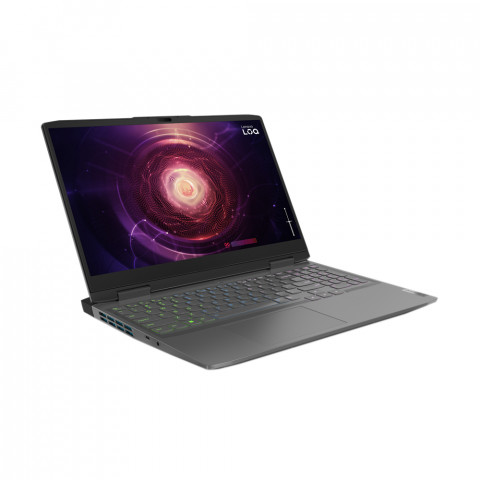 Lenovo LOQ 15APH8 Ryzen 7 7840HS 15.6" IPS 300nits AG 16GB DDR5 5600 SSD512 GeForce RTX 4060 8GB Win11 Storm Grey - Galeria zdjęcie 1