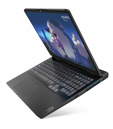 Lenovo IdeaPad Gaming 3 16IAH7 IntelCore i5-12450H 16" WQXGA IPS 500nits AG 165Hz 16GB DDR4 3200 SSD512 NVIDIA GeForce RTX 3060 6GB GDDR6 NoOS Onyx Grey - Galeria zdjęcie 6