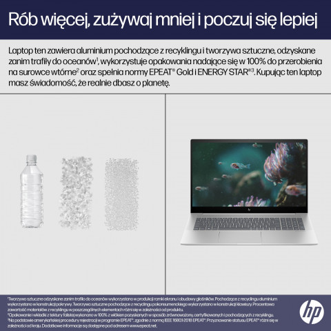 HP Envy 17-cw0229nw i5-13500H 17.3"FHD IPS 300nits 16GB DDR4 SSD512 Intel Iris Xe IR Camera Win11 2Y Natural Silver - Galeria zdjęcie 8