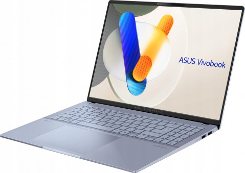 ASUS Vivobook S 16 OLED S5606MA-MX013W Ultra 5 125H 16.0"3.2K 120Hz 400nits Glossy 16GB LPDDR5X SSD1TB Intel Arc Graphics WLAN+BT Cam 75WHrs Win11 Mist Blue - Galeria zdjęcie 9