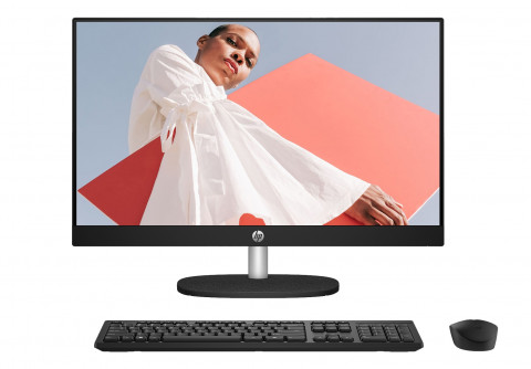HP AIO 24-cr0005nw Ryzen 5 7520U 23.8"FHD AG IPS 8GB_DDR5 SSD512 Radeon 610M Win11 2Y Shell White - Galeria zdjęcie 1