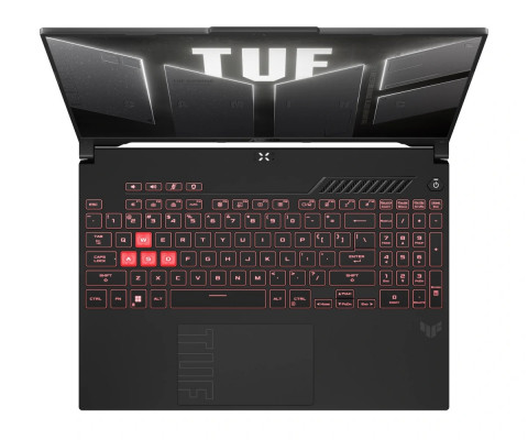 ASUS TUF Gaming A16 FA607NU-R5165 Ryzen 5 7535HS 16.0" FHD+ 144Hz Value IPS-level 300nits AG 16GB DDR5 SSD512 GeForce RTX 4050 6GB LAN WLAN+BT Cam720p 56Wh NoOS Mecha Gray - Galeria zdjęcie 3