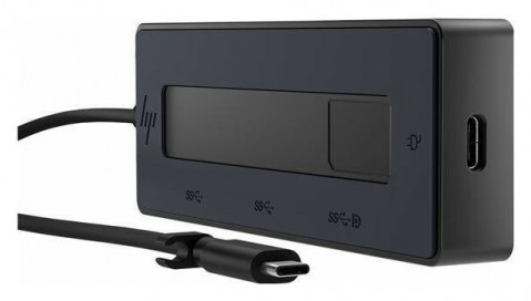 Stacja dokująca HP 4K USB-C Multiport Hub czarna 6G842AA - Galeria zdjęcie 5
