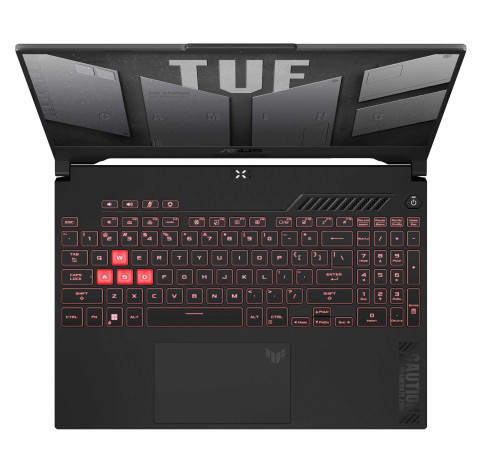 ASUS TUF Gaming A15 FA507NVR-LP005 Ryzen 7 7435HS 15.6"FHD 144Hz Value IPS-level 250nits AG 16GB DDR5 4800 SSD512 GeForce RTX 4060 8GB LAN WLAN+BT Cam720p 90WHrs NoOS Mecha Gray - Galeria zdjęcie 2