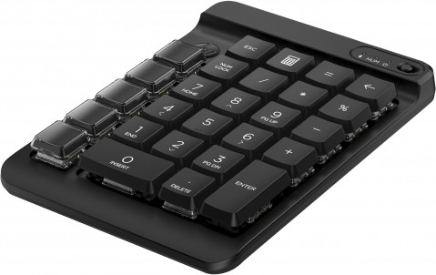 Klawiatura numeryczna HP 430 Bluetooth Programmable Wireless Mechanical Keypad bezprzewodowa czarna 7N7C2AA - Galeria zdjęcie 2