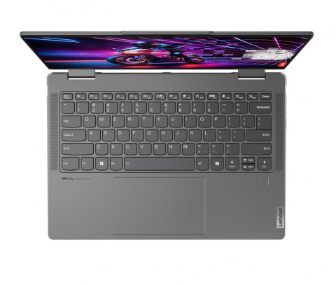 Lenovo Yoga 7 2-in-1 14AHP9 Ryzen 7 8840HS 14" WUXGA OLED 400nits Glossy 16GB LPDDR5x-6400 SSD512 Radeon 760M Graphics Win11 Storm Grey - Galeria zdjęcie 16