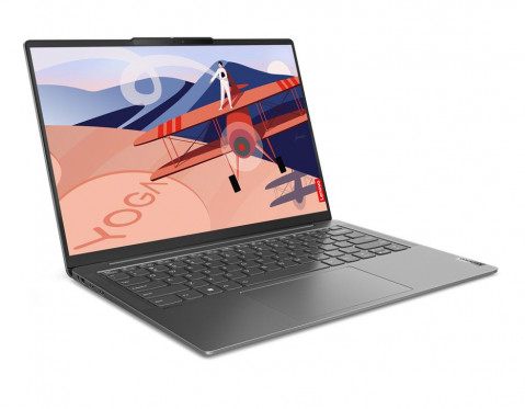 Lenovo Yoga Slim 6 14IAP8 i7-1260P 14" WUXGA OLED 400nits Glossy 60Hz 16GB LPDDR5 4800 SSD512 Intel Iris Xe Graphics Win11 Storm Grey - Galeria zdjęcie 8