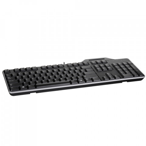 Klawiatura Dell KB-813 Smartcard Reader USB Keyboard Black - Galeria zdjęcie 2