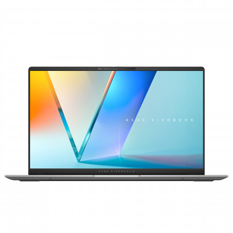 ASUS Vivobook S 15 OLED S5507QA-MA049W Snapdragon X Elite X1E 78 100 15.6" 3K 120Hz 600nits Glossy 32GB LPDDR5X SSD1TB Qualcomm Adreno NPU 45TOPs WLAN+BT Cam 70WHrs Win11 Cool Silver - Galeria zdjęcie 7