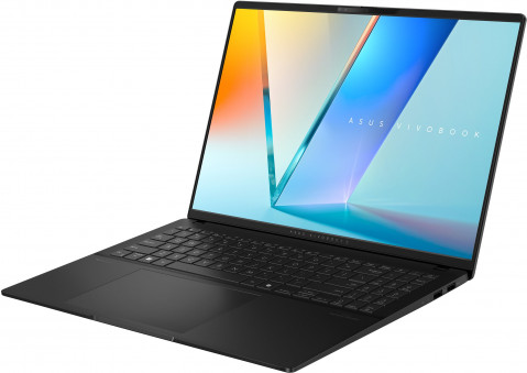 ASUS Vivobook S 16 M5606WA-MX034W Ryzen AI 9 HX 370 16.0" 3.2K OLED 120Hz 400nits Glossy 32GB LPDDR5X SSD1TB Radeon 890M Graphics WLAN+BT Cam1080 75WHrs Win11 Neutral Black - Galeria zdjęcie 7