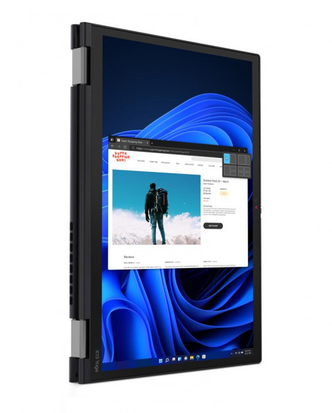 Lenovo ThinkPad X13 Yoga G3 13,3" WUXGA i5-1245U 16GB SSD256 IrisXe 4G_LTE W11Pro 3Y OnSite - Galeria zdjęcie 3