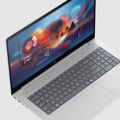 HP ENVY 17-da0003nw Ultra 7 155H 17,3"FHD Touch AG IPS 300nits 32GB DDR5 SSD1TB Intel Arc 5MP W11Pro 2Y Glacier Silver - Galeria zdjęcie 13