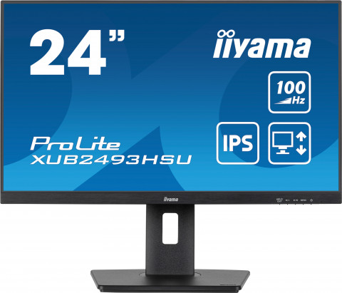 MONITOR IIYAMA LED 24" XUB2493HSU-B6 - Galeria zdjęcie 1