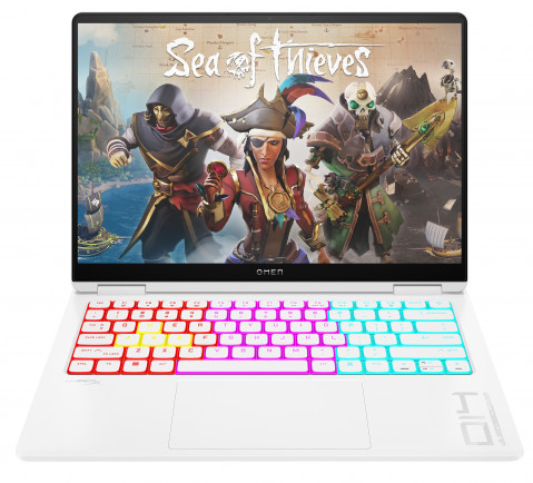 HP OMEN 14-fb0097nw Ultra 7 155H 14,0"2.8K OLED 400nits 120Hz 16GB DDR5 SSD1TB RTX 4060 8GB Cam1080p NoOs 2Y Ceramic White - Galeria zdjęcie 1