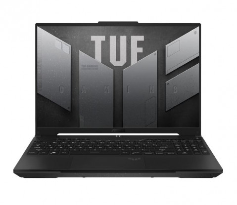 ASUS TUF Gaming A16 FA617NSR-N0001W Ryzen 7 7435HS 16.0"FHD 165Hz Value IPS-level 250nits AG 16GB DDR5 SSD512 AMD Radeon RX 7600S 8GB WLAN+BT LAN Cam720p Backlit Keyboard Win11 Black - Galeria zdjęcie 1